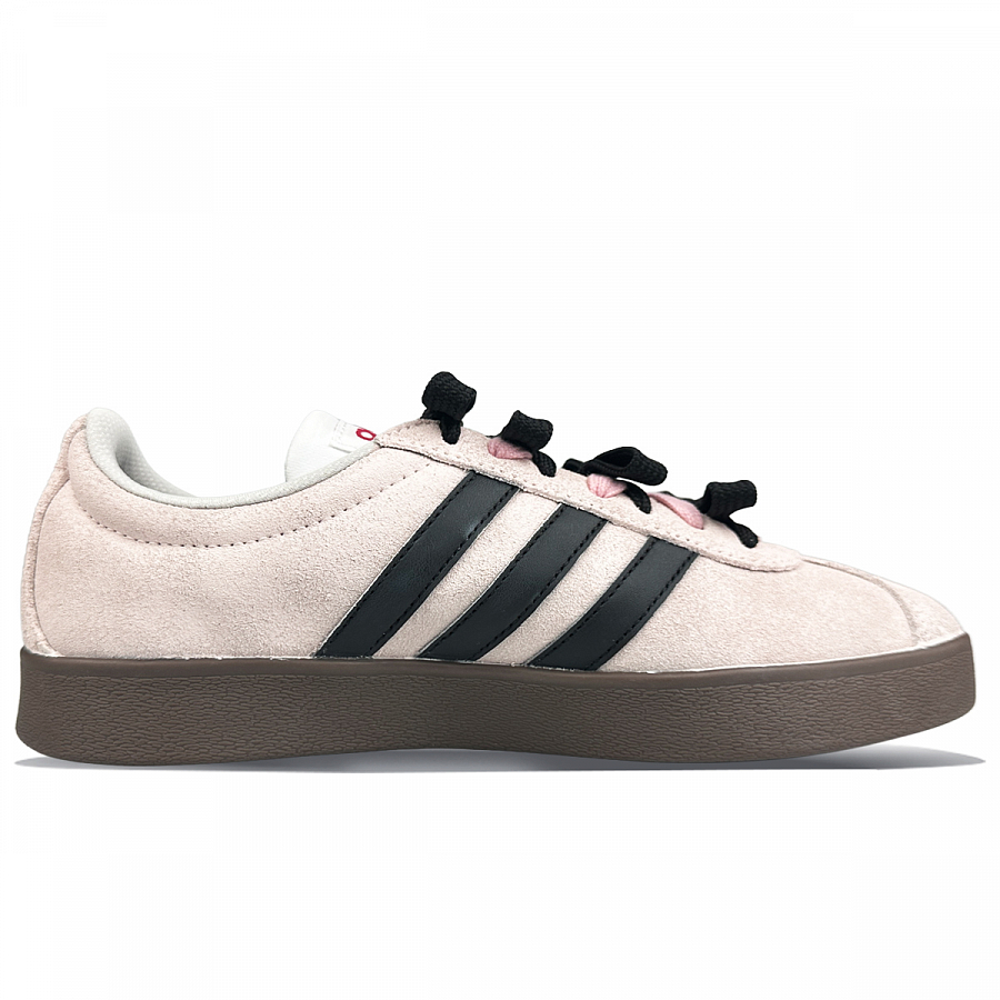 Adidas Neo VL Court Lifestyle Anti Slip Wear Resistant Low Top Skateboard Shoes Unisex Black Pink купить в интернет-магазине Yoocart с быстрой доставкой по России.