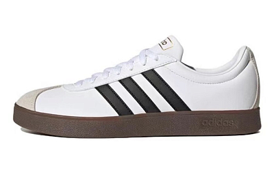 Adidas Neo VL Court 2.0 Low Top Skateboard Shoes Unisex Silver