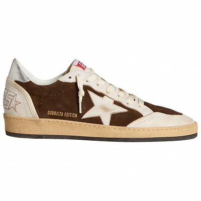 Golden Goose Ball Star Low Top Skateboard Shoes Men's Brown
