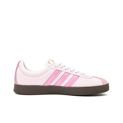 Adidas Neo VL Court 2.0 Anti-Slip Wear-Resistant Low-Top Skateboard Shoes Unisex Pink