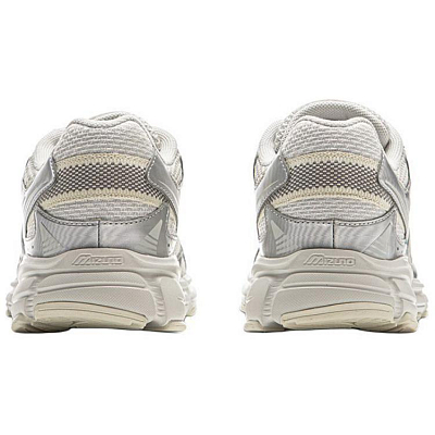 Mizuno Speed 2K Anti-Slip Wear-Resistant Low-Top Casual Running Shoes Unisex Ecru Silver