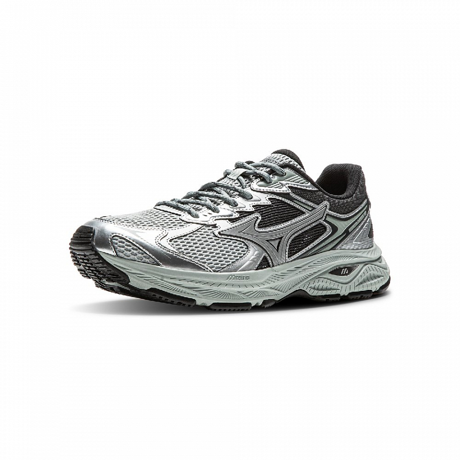 Mizuno RACER V2 Cushioning, Abrasion Resistant, Breathable, Lightweight Low Top Running Shoes Unisex Silver купить в интернет-магазине Yoocart с быстрой доставкой по России.