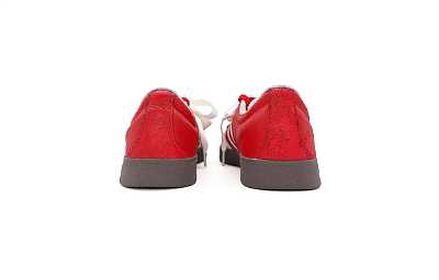Adidas Neo VL Court Lifestyle Anti Slip Wear Resistant Low Top Skateboard Shoes Unisex Red White