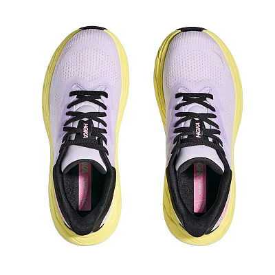 HOKA ONE ONE Arahi 7 Anti Slip And Wear Resistant Breathable Low Top Running Shoes Women's Purple Loose Fit