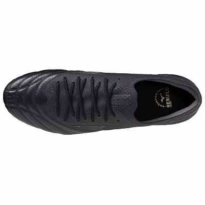 Mizuno Morelia Neo 4 Anti Slip Wear Resistant Soccer Shoes Unisex Black