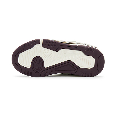 Champion Buckle Fun Coco Skate Low-Top Skateboard Shoes Women's Milk White/Burgundy