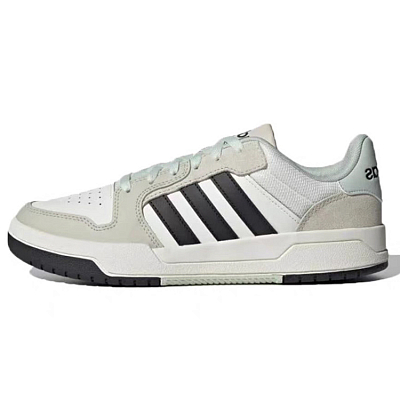Adidas Neo Entrap 'Ode To The Lotus' Anti Slip Wear Resistant Low Top Skateboard Shoes Unisex White