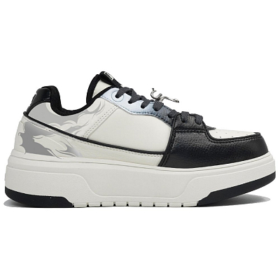 MLB Chunky Liner Skateboard Shoes Unisex Low Top Black/Gray