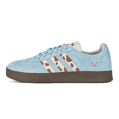 Adidas Neo VL Court Lifestyle Low Top Skateboard Shoes Unisex Mint Blue