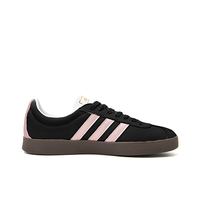 Adidas Neo VL Court 2.0 Cushioning Low Top Skateboard Shoes Unisex Black Pink
