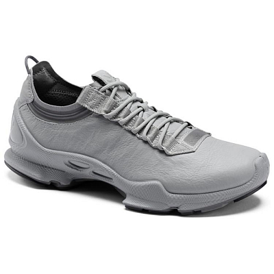 Ecco Striding C Wear-Resistant Low-Top Casual Running Shoes Men's Dove Gray