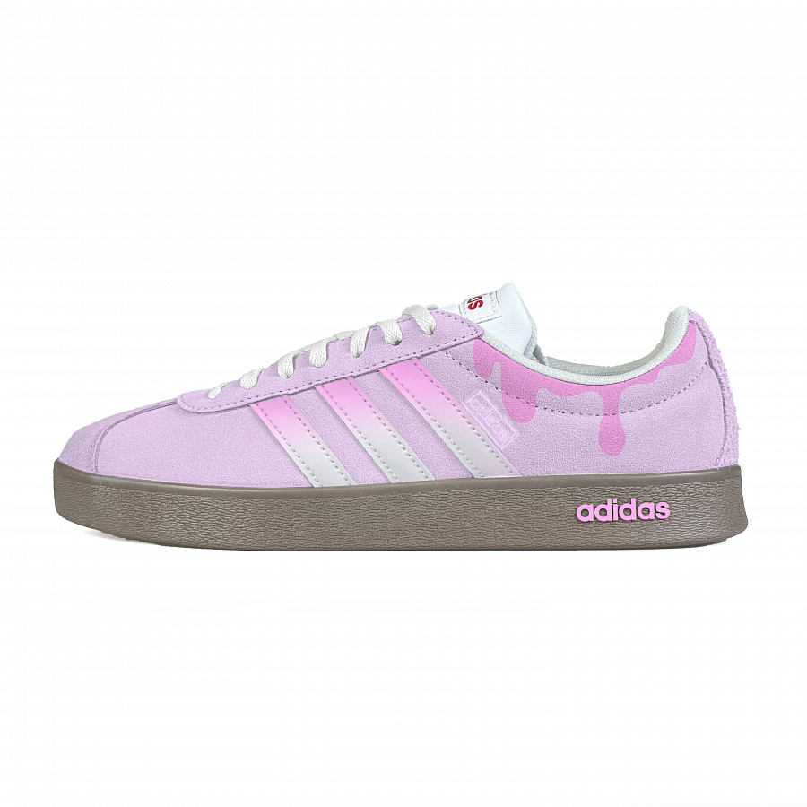 Adidas Neo VL Court 2.0 Grape Jam Anti Slip Wear Resistant Low Top Skateboard Shoes Women's Purple купить в интернет-магазине Yoocart с быстрой доставкой по России.