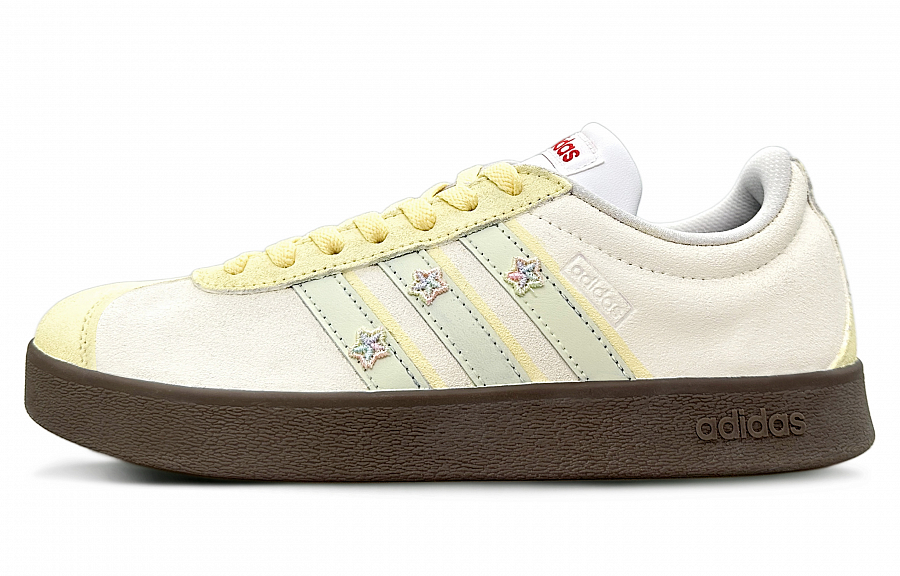 Adidas Neo VL Court 2.0 Skateboard Shoes Unisex Low Top Light Yellow/Verdant Green купить в интернет-магазине Yoocart с быстрой доставкой по России.