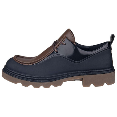 Natacha Ramsay Levi x Ecco Grainer Casual Single Shoes Women's Black Brown