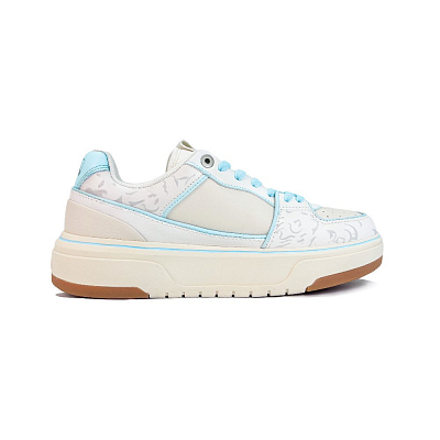 MLB Chunky Liner Slip Resistant Low Top Skateboard Shoes Unisex White