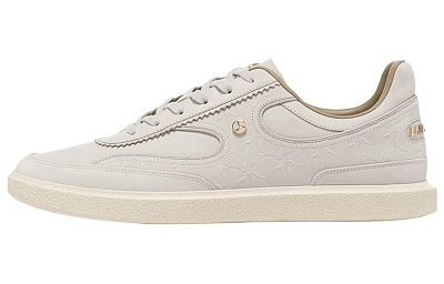 LI NING 1990 Low Top Skateboard Shoes Women's Khaki
