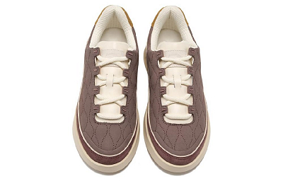 LI NING 1990 Classic Collection Abrasion Resistant Low Top Skateboard Shoes Women's Umber Red