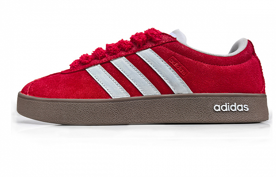 Adidas Neo VL Court Lifestyle Anti Slip Wear Resistant Low Top Skateboard Shoes Unisex Red купить в интернет-магазине Yoocart с быстрой доставкой по России.