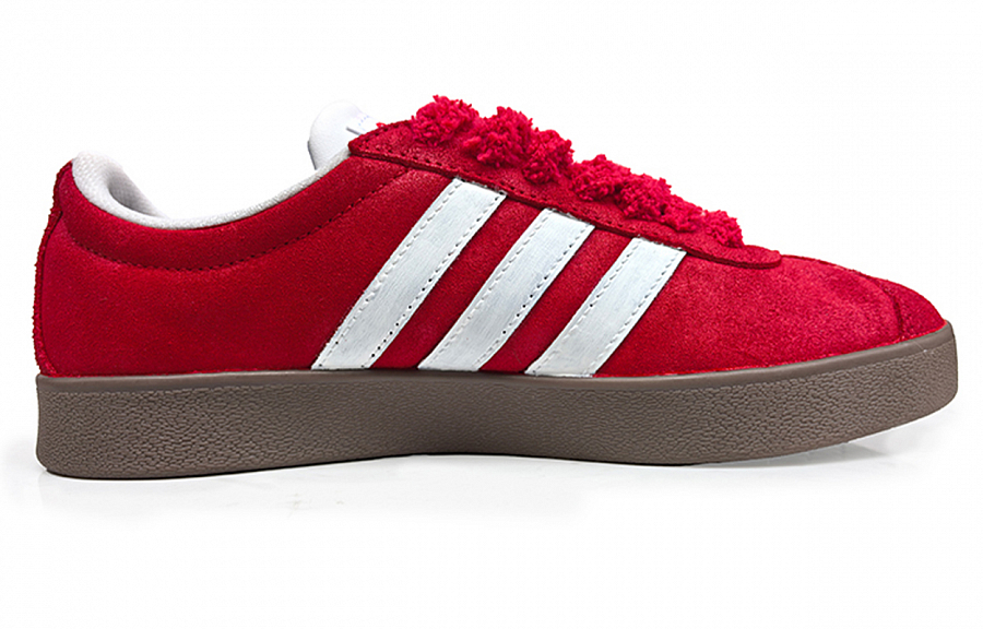 Adidas Neo VL Court Lifestyle Anti Slip Wear Resistant Low Top Skateboard Shoes Unisex Red купить в интернет-магазине Yoocart с быстрой доставкой по России.