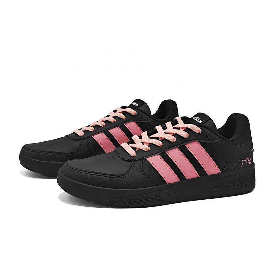 Adidas Neo Courtbeat Cheese Kitten Roll Lightweight Low Top Skateboard Shoes Unisex Black Pink купить в интернет-магазине Yoocart с быстрой доставкой по России.