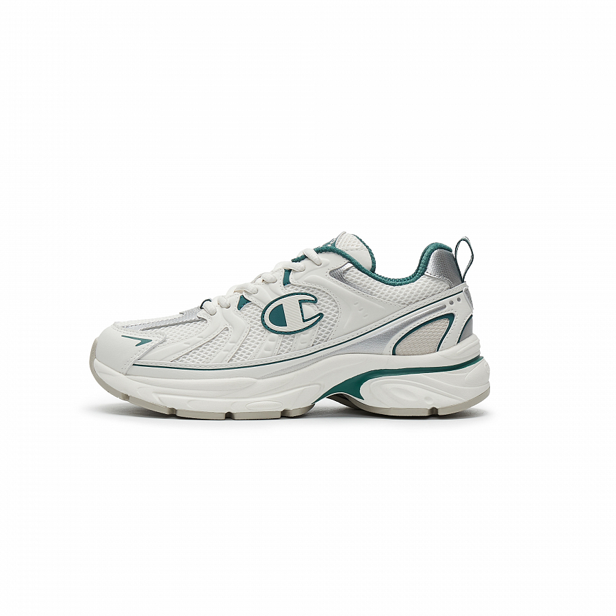 Champion Low Top Running Shoes Men's Milk White/Fir Green купить в интернет-магазине Yoocart с быстрой доставкой по России.