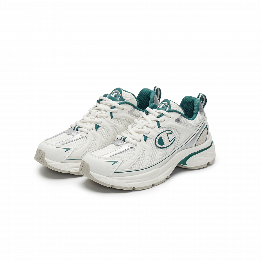 Champion Low Top Running Shoes Men's Milk White/Fir Green купить в интернет-магазине Yoocart с быстрой доставкой по России.