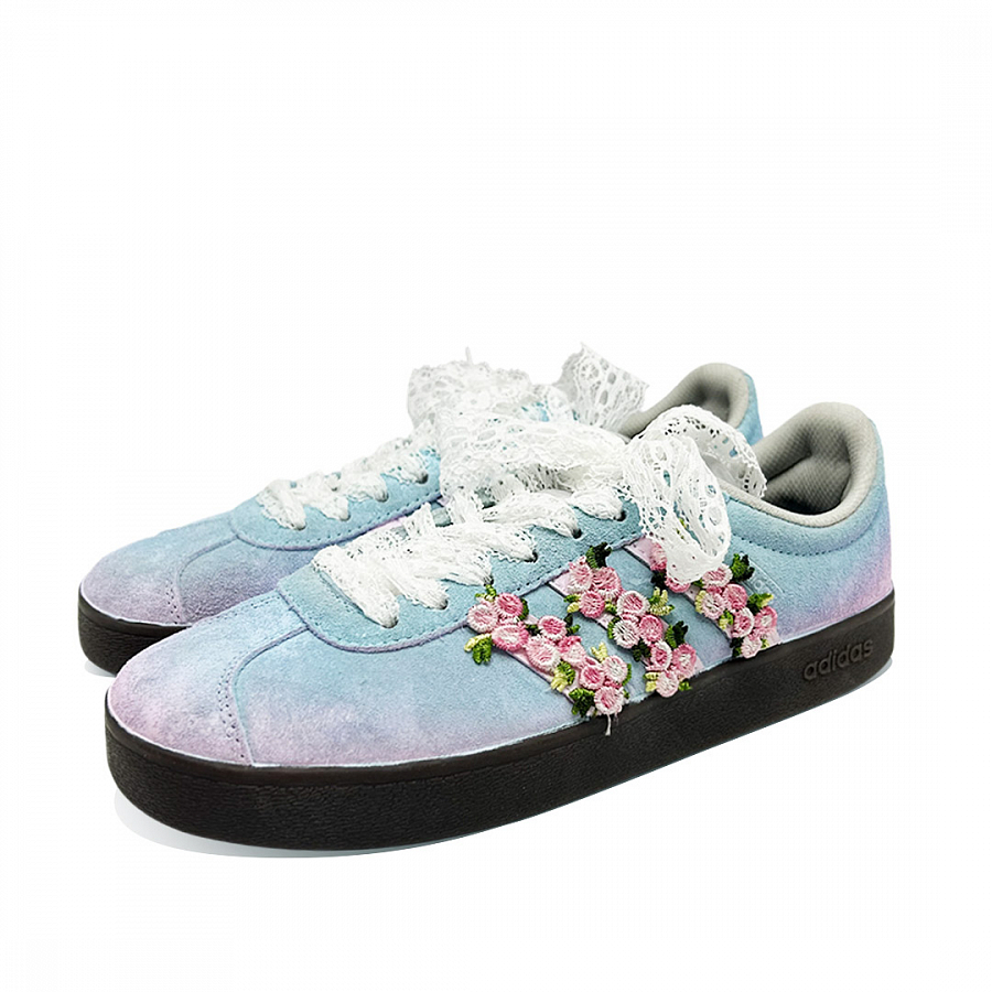 Adidas Neo VL Court 2.0 Skateboard Shoes Unisex Low Top Pink купить в интернет-магазине Yoocart с быстрой доставкой по России.