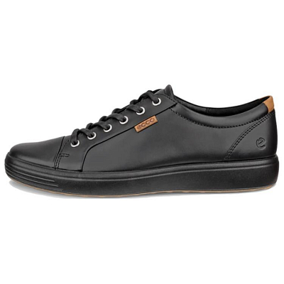 Ecco Low-Top Skateboard Shoes Men's Black