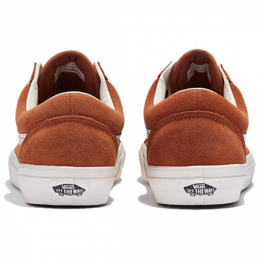 Vans Old Skool Anti Slip Wear Resistant Low Top Skateboard Shoes Unisex Brown купить в интернет-магазине Yoocart с быстрой доставкой по России.