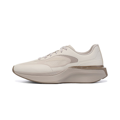 LI NING 1990 Classic Collection Low Top Casual Shoes Men's Oat Gray