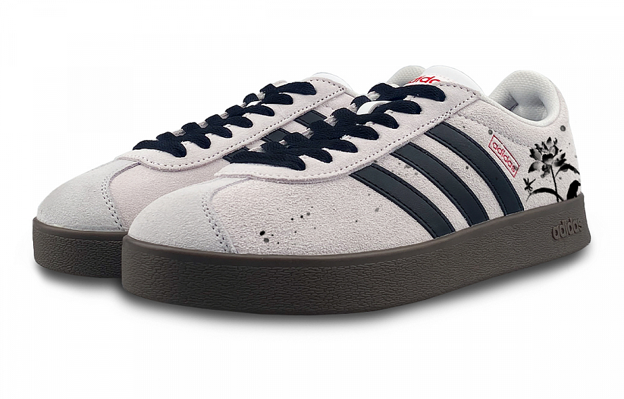 Adidas Neo VL Court 2.0 Low Top Skateboard Shoes Unisex Gray Black купить в интернет-магазине Yoocart с быстрой доставкой по России.