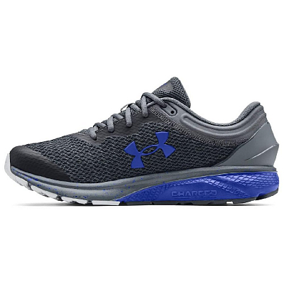 Under Armour Charged Escape 3 Anti Slip Wear Resistant Low Top Running Shoes Men's Gray