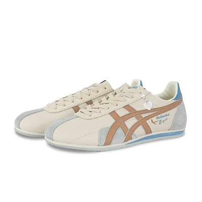 Onitsuka Tiger Runspark Octopus Party, Fallen Leaves Cushioning, Wear Resistant Low Top Casual Shoes Unisex Yellow