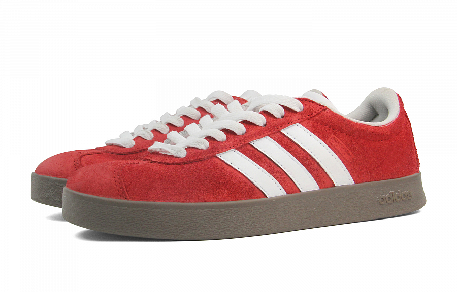 Adidas Neo VL Court Lifestyle Abrasion Resistant Balance Low Top Skateboard Shoes Unisex Red White купить в интернет-магазине Yoocart с быстрой доставкой по России.