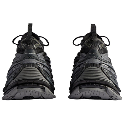 Balenciaga Platform Reduced Low Top Chunky Sneakers Men's Black Gray