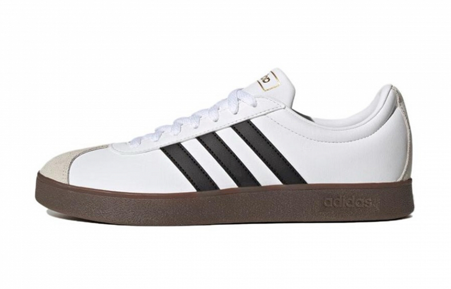 Adidas Neo VL Court 2.0 Anti-Slip Wear-Resistant Low-Top Skateboard Shoes Unisex Black White купить в интернет-магазине Yoocart с быстрой доставкой по России.