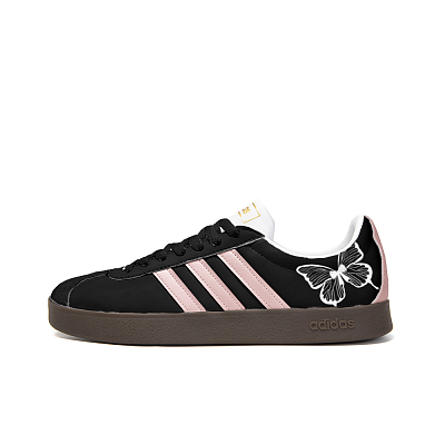Adidas Neo VL Court 2.0 Anti-Slip Wear-Resistant Low-Top Skateboard Shoes Unisex Black