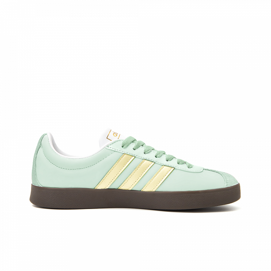Adidas Neo VL Court 2.0 Anti-Slip Wear-Resistant Low-Top Skateboard Shoes Unisex Green Yellow купить в интернет-магазине Yoocart с быстрой доставкой по России.