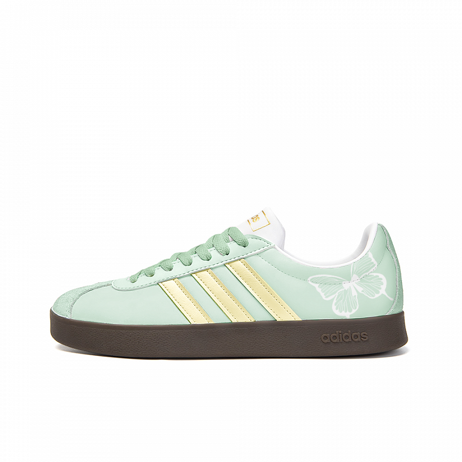 Adidas Neo VL Court 2.0 Anti-Slip Wear-Resistant Low-Top Skateboard Shoes Unisex Green Yellow купить в интернет-магазине Yoocart с быстрой доставкой по России.