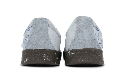 Adidas Neo VL Court 2.0 Heavenly Letter Anti Slip Wear Resistant Low Top Skateboard Shoes Unisex Blue