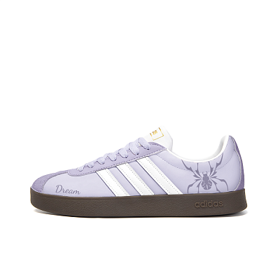 Adidas Neo VL Court 2.0 Anti-Slip Wear-Resistant Low-Top Skateboard Shoes Unisex Purple White