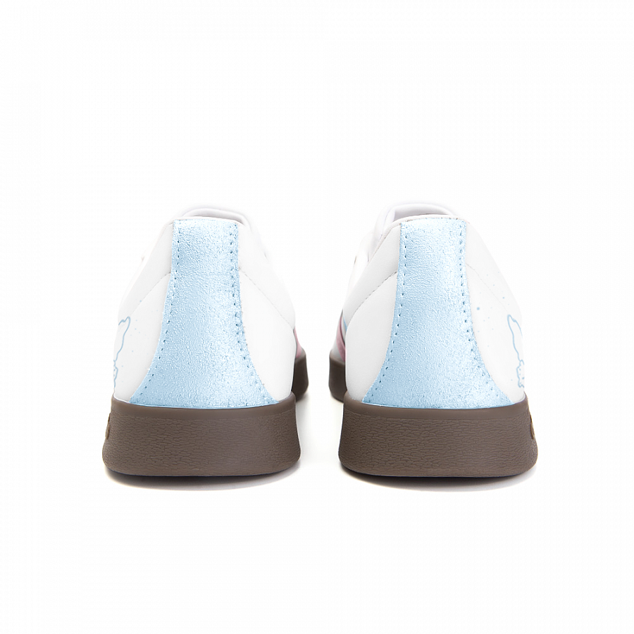 Adidas Neo VL Court 2.0 Anti Slip Wear Resistant Low Top Skateboard Shoes Unisex White Blue Pink купить в интернет-магазине Yoocart с быстрой доставкой по России.
