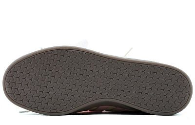 Adidas Neo VL Court 2.0 Lightweight And Breathable Low Top Skateboard Shoes Women's Pink Brown