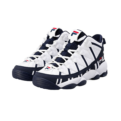 FILA Stackhouse Spaghetti High Top Casual Shoes Unisex White