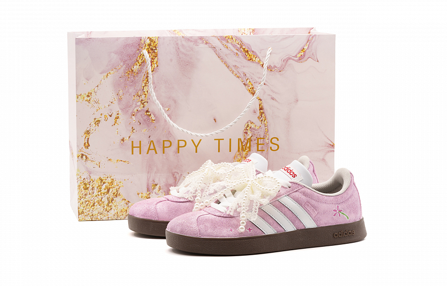 Adidas Neo VL Court 2.0 Low Top Skateboard Shoes Unisex Light Pink купить в интернет-магазине Yoocart с быстрой доставкой по России.