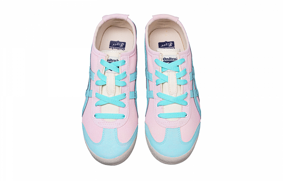 Onitsuka Tiger MEXICO 66 Heart To Heart Abrasion Resistant Low Top Casual Shoes Unisex Pink купить в интернет-магазине Yoocart с быстрой доставкой по России.