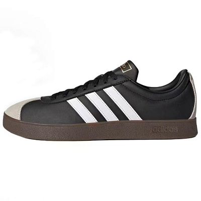 Adidas Neo VL Court 2.0 Little Black Guy Low Top Skateboard Shoes Unisex Black