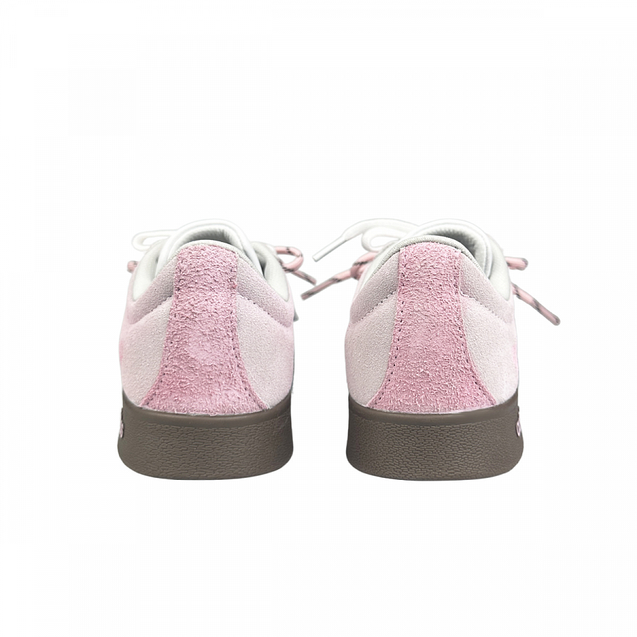 Adidas Neo VL Court Lifestyle Slip Resistant Cushioning Abrasion Resistant Low Top Skateboard Shoes Unisex Pink купить в интернет-магазине Yoocart с быстрой доставкой по России.