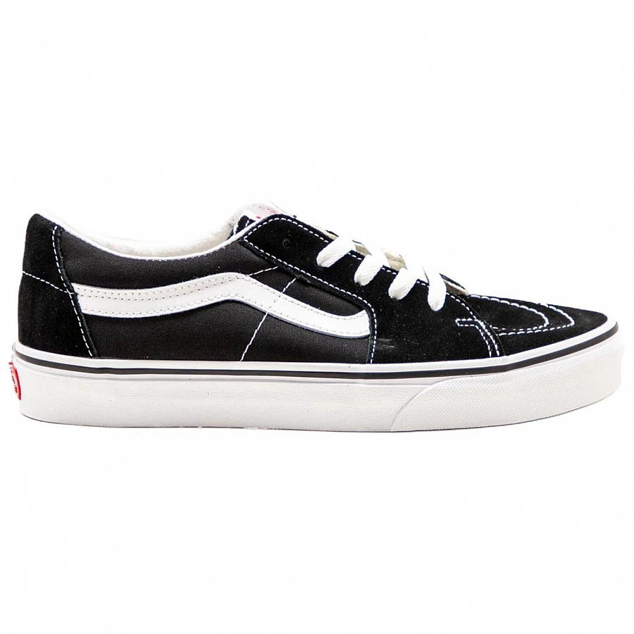 Vans SK8 Anti Slip Wear Resistant Low Top Skateboard Shoes Unisex Black купить в интернет-магазине Yoocart с быстрой доставкой по России.