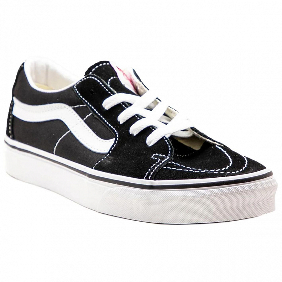 Vans SK8 Anti Slip Wear Resistant Low Top Skateboard Shoes Unisex Black купить в интернет-магазине Yoocart с быстрой доставкой по России.
